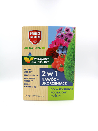 Nawóz 2w1 uniwersalny 1,5 kg Protect Garden