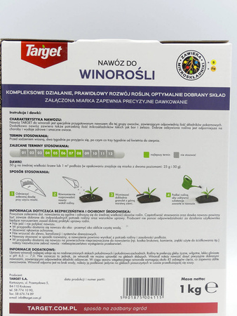 Nawóz do winorośli z mikroelementami 1 kg