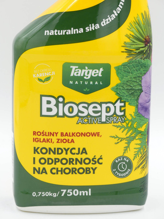 Biosept Active wyciąg z grejpfruta poprawiający odporność na choroby w sprayu 750 ml Target
