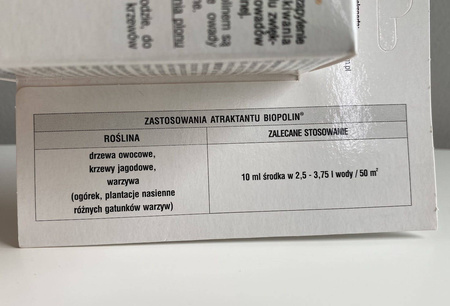 Biopolin Wabi Pszczoły, Trzmiele, Długodziałający 10 ml