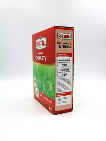 SUBSTRAL 100 dni nawóz do trawników zwalczający CHWASTY 1KG