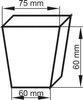 Wielodoniczka WD 75x75x60/18 kw.