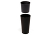 Osłonka doniczka Ø250 mm Lilia – czarna – Lamela