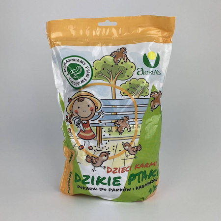Dzieci Karmią Dzikie Ptaki - mieszanka ziaren 1 kg