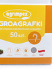 Agro-Agrafka 15 x 5 x 5 cm - Srebrna 50 szt.