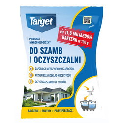 Preparat oczyszczający i udrażniający oczyszczalnie przydomowe i szamba 120 g