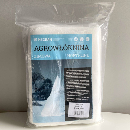 Agrowłóknina HORTI-LINE zimowa 2,10 m x10 mb