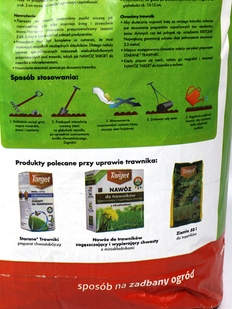Hobby Gracja 5 kg nasiona trawy do trawników ozdobnych