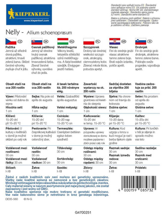 Szczypiorek Nelly Allium schoenoprasum