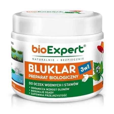BluKlar 3w1 - preparat do czyszczenia oczek wodnych i stawów - 250 g