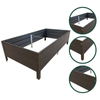 Podwyższona Grządka GPPS – Brązowa 150x75x30 cm – Klasika Garden