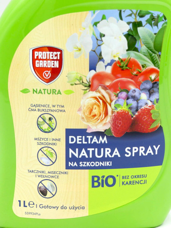 Deltam Natura spray – na mszyce i inne szkodniki – 1 l Protect Garden