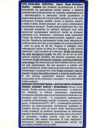 Saprol ochrona róż 25 ml Substral