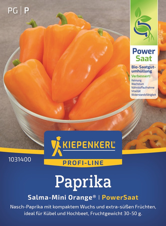 Papryka 'Salama-Mini Orange' F1 - Nasiona Otoczkowane - Kiepenkerl