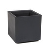 Kwietnik Karo Eco Recycled Beton 400x400 Biały