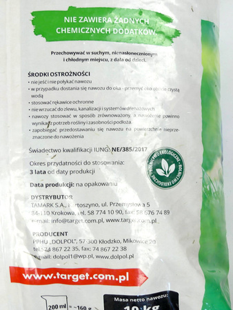 Nawóz bezpieczny trawnik 10 kg