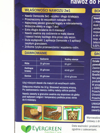 Nawóz Osmocote 2w1 do róż – 300 g Substral