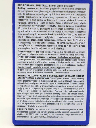 Substral SAPROL thuja 100ML zwalczający choroby tui