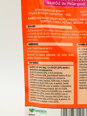 SUBSTRAL M.Siła BURZA KWIATÓW BALKON 200G