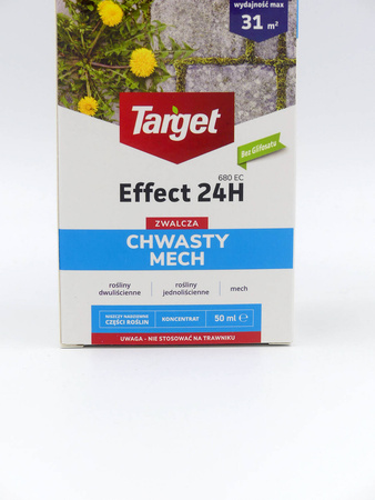 Effect24h 680 EC zwalcza mech na podjazdach i chodnikach 50 ml Target