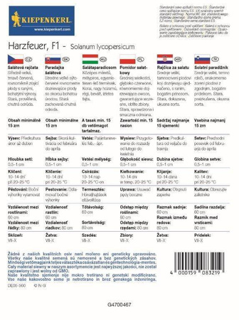 Pomidor Harzfeuer - Kiepenkerl