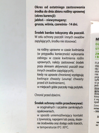 Miedzian Extra 350 SC ekologiczny środek grzybobójczy 15 ml Target