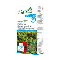 Proplant 722 SL Zwalcza Choroby w Iglakach i Innych Roślinach Ozdobnych 100 ml
