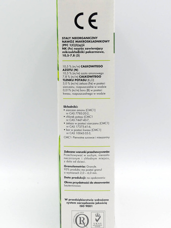 Nawóz do trawników regeneracyjny z mikroelementami 1 kg