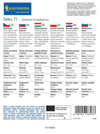 Pomidor Mięsisty Deko – Kiepenkerl