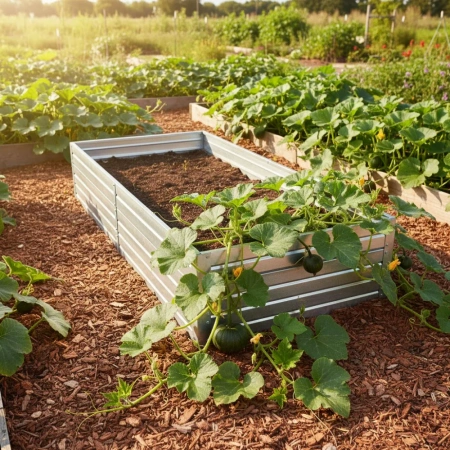 Podwyższona Grządka – 150x75x30 cm – Klasika Garden