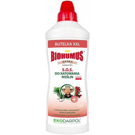 Biohumus Extra SOS Do Ratowania Roślin 1 l + 20% Gratis