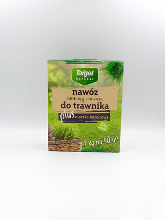 NAWÓZ ZADBANY TRAWNIK Z MĄCZKĄ BAZALTOWĄ 1 kg