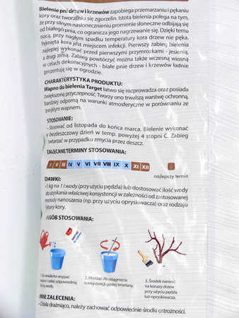 Wapno do bielenia drzew owocowych - 1 kg