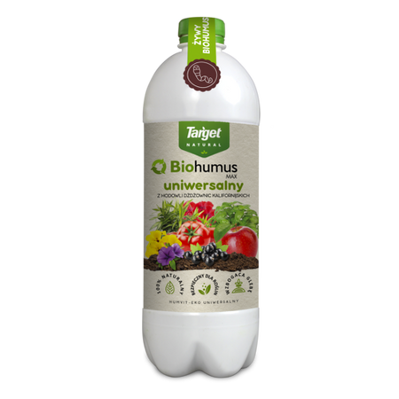Biohumus Max 1 l ekologiczny biohumus uzyskiwany z hodowli dżdżownic