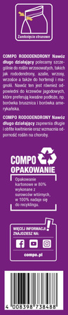 Nawóz długo działający do rododendronów 850 g Compo
