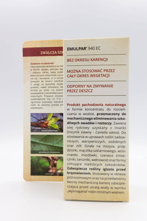Emulpar 940 EC 100 ml zwalcza mszyce, przędziorki i wciornastki na roślinach ozdobnych i warzywach