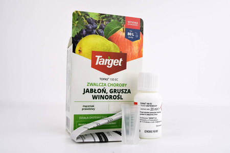 Topas 100 EC 20 ml środek zwalczający choroby jabłoni, gruszy i winorośli