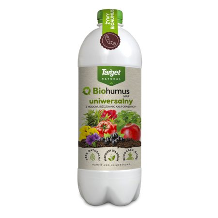 Biohumus Max 1 l ekologiczny biohumus uzyskiwany z hodowli dżdżownic