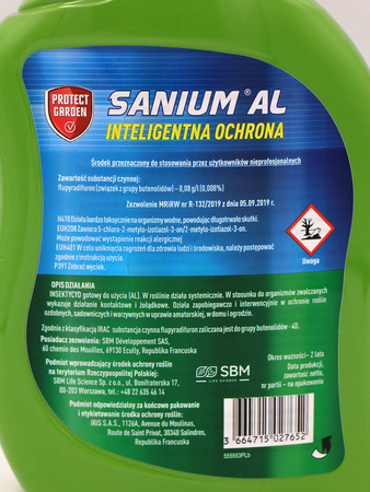 Sanium AL spray owadobójczy 1 l