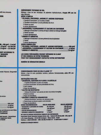 Terracottem 10 kg - nawóz z hydrożelem poprawiający właściwości gleby