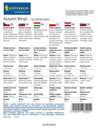 Dynia ozdobna Autumn Wings Kiepenkerl