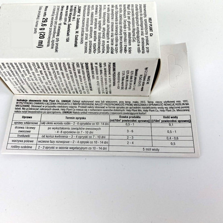 Help Plant CA - zapobiega pękaniu owoców na drzewach pestkowych - 20 ml Sumin