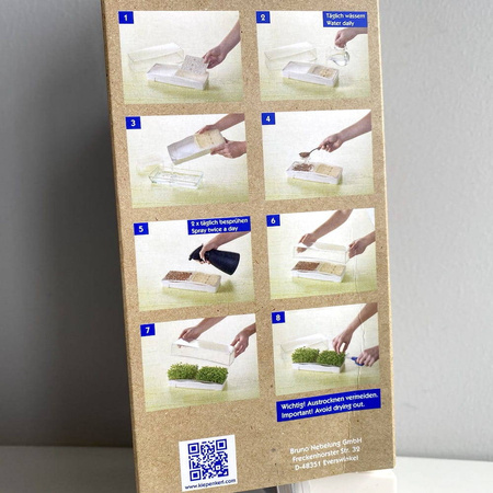 Zestaw do uprawy mikrolistków MicroGreen Duo-Garden