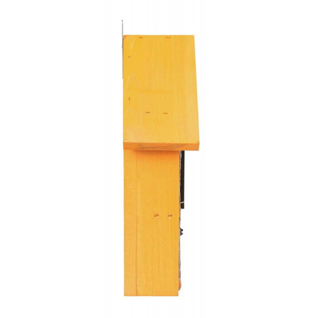 Duży domek dla owadów | pomarańczowy 24 x 9 x 31,5/33,5 cm – Tin Tours