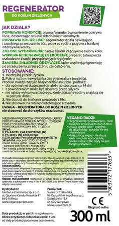 Regenerator do roślin doniczkowych – Vegano 300 ml
