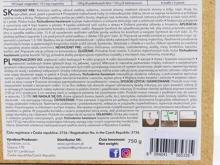 Mikoryza SYMBIVIT Standard 150 g Symbiom