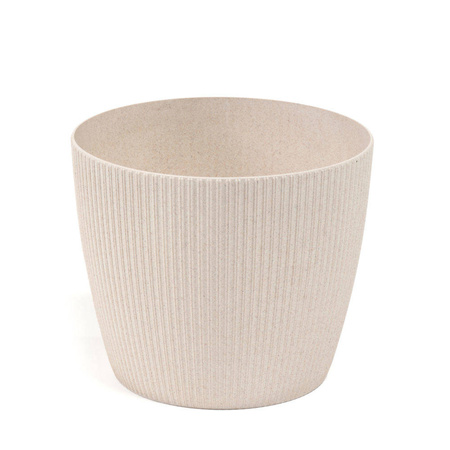 Osłonka-Doniczka Magnolia Eco Wood 220 Jumper Biała