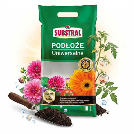 Zestaw 2x Substral Podłoże Uniwersalne 10 l