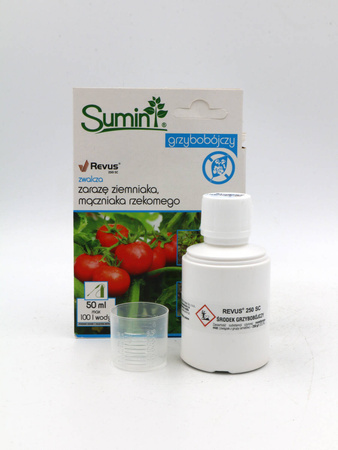Revus 250 SC – na zarazę ziemniaka i mączniaka rzekomego – 50 ml Sumin