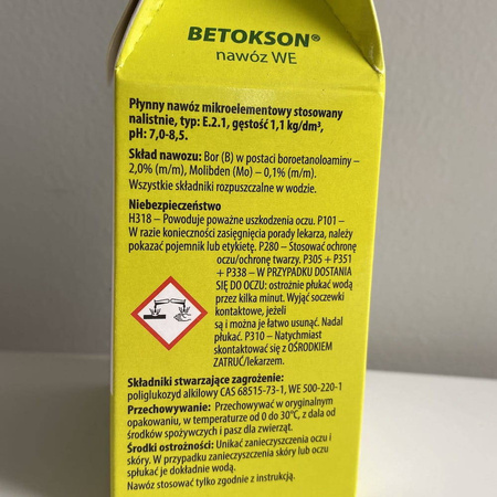 Betokson – nawóz poprawiający zawiązywanie owoców 50 ml